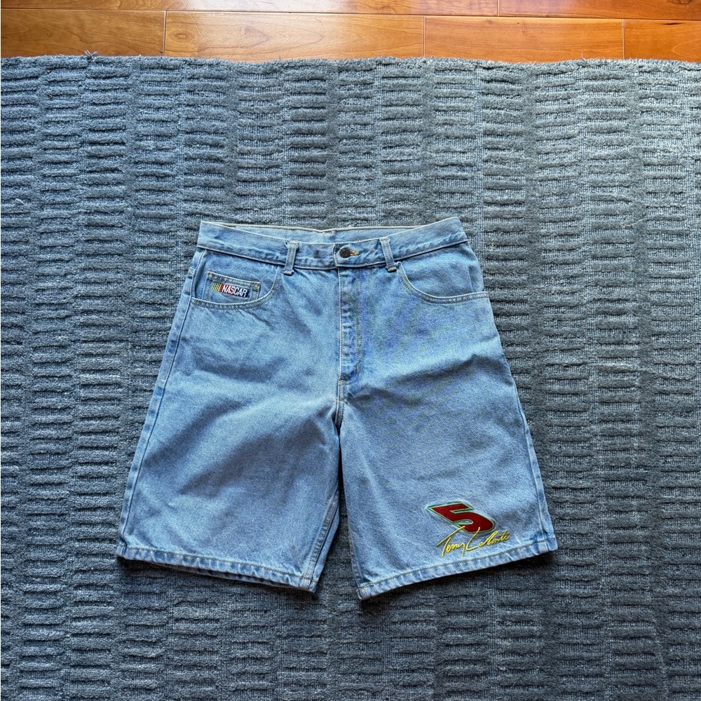 VINTAGE NASCAR JEAN SHORTS